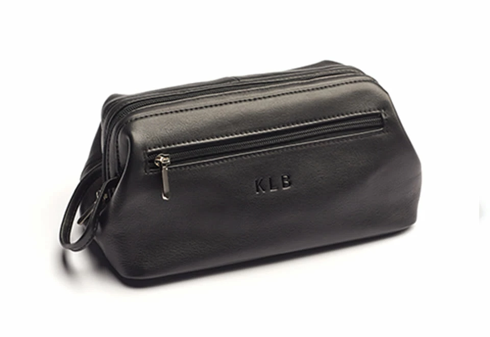 Wholesale ๐คฉ Personalized Widemouth Toiletry Bag by Emporium Leather Co., Inc ๐