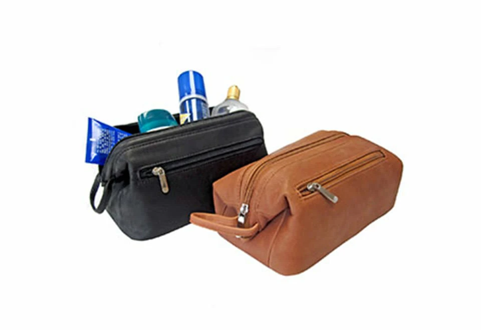 Wholesale ๐คฉ Personalized Widemouth Toiletry Bag by Emporium Leather Co., Inc ๐ - Image 6