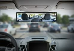Discount 👏 Panoramic Rearview Mirror by Sharper Image 🧨