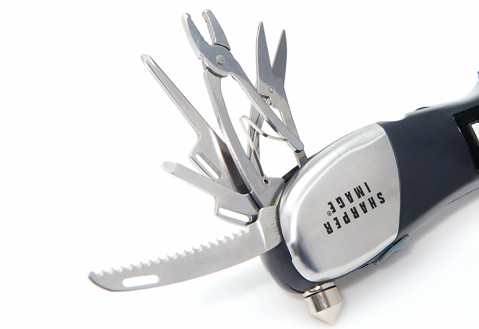 Brand new ๐ Car Emergency Tool with Digital Tire Gauge by Sharper Image ๐ - Image 4