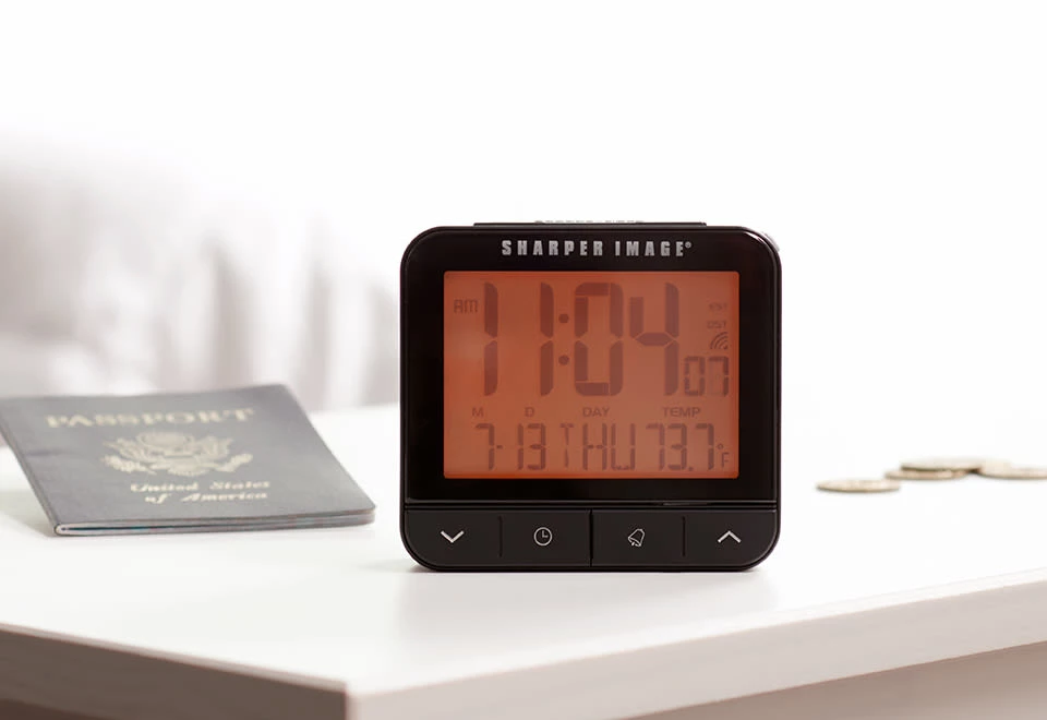 Outlet ๐ Travel Alarm Clock by Sharper Image ๐ - Image 3