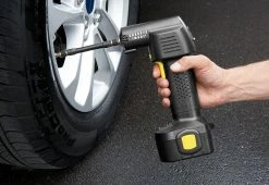 Cheapest ⌛ Cordless Auto Stop Tire Inflator by Sharper Image 🌟