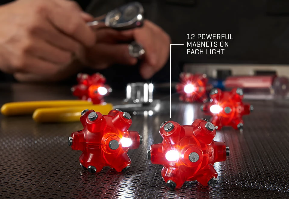 Best Sale โ๏ธ Magnetized Mini Lights (Set of 5) by BISS Product Development, LLC ๐