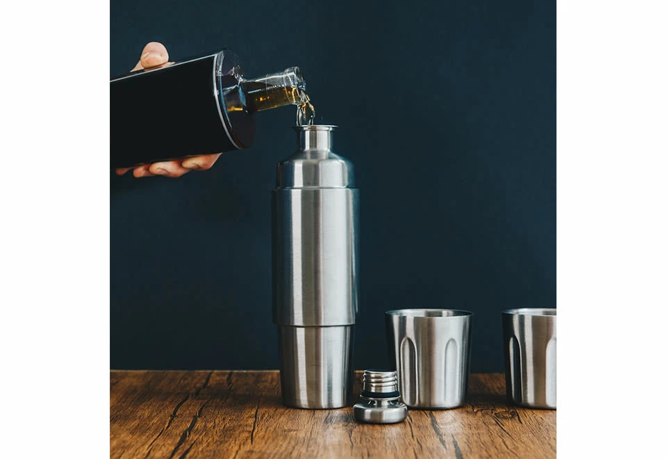 Promo 😀 Magnetic Outdoor Flask and Tumbler Set by High Camp Design 🌟 - Image 4