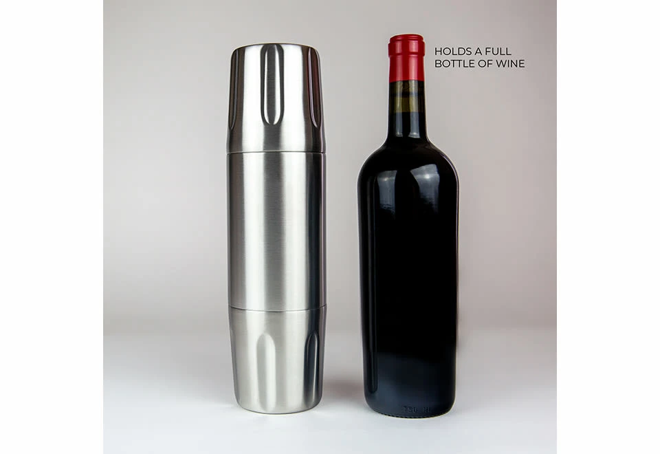 Promo 😀 Magnetic Outdoor Flask and Tumbler Set by High Camp Design 🌟 - Image 5