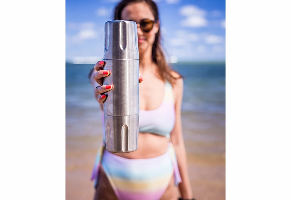 Promo 😀 Magnetic Outdoor Flask and Tumbler Set by High Camp Design 🌟 - Image 6
