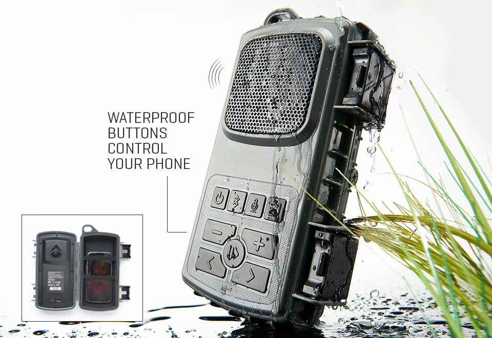 Best Pirce ๐ Waterproof Phone Case and Speaker by Grace Digital, Inc. ๐