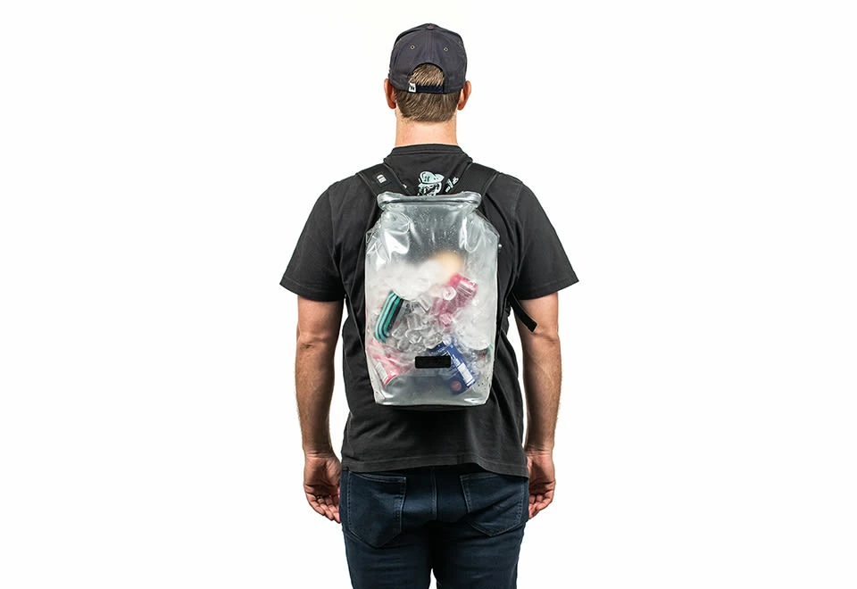 Wholesale โค๏ธ Transparent Beverage Cooler ๐ Backpack by ICEMULE Coolers โจ